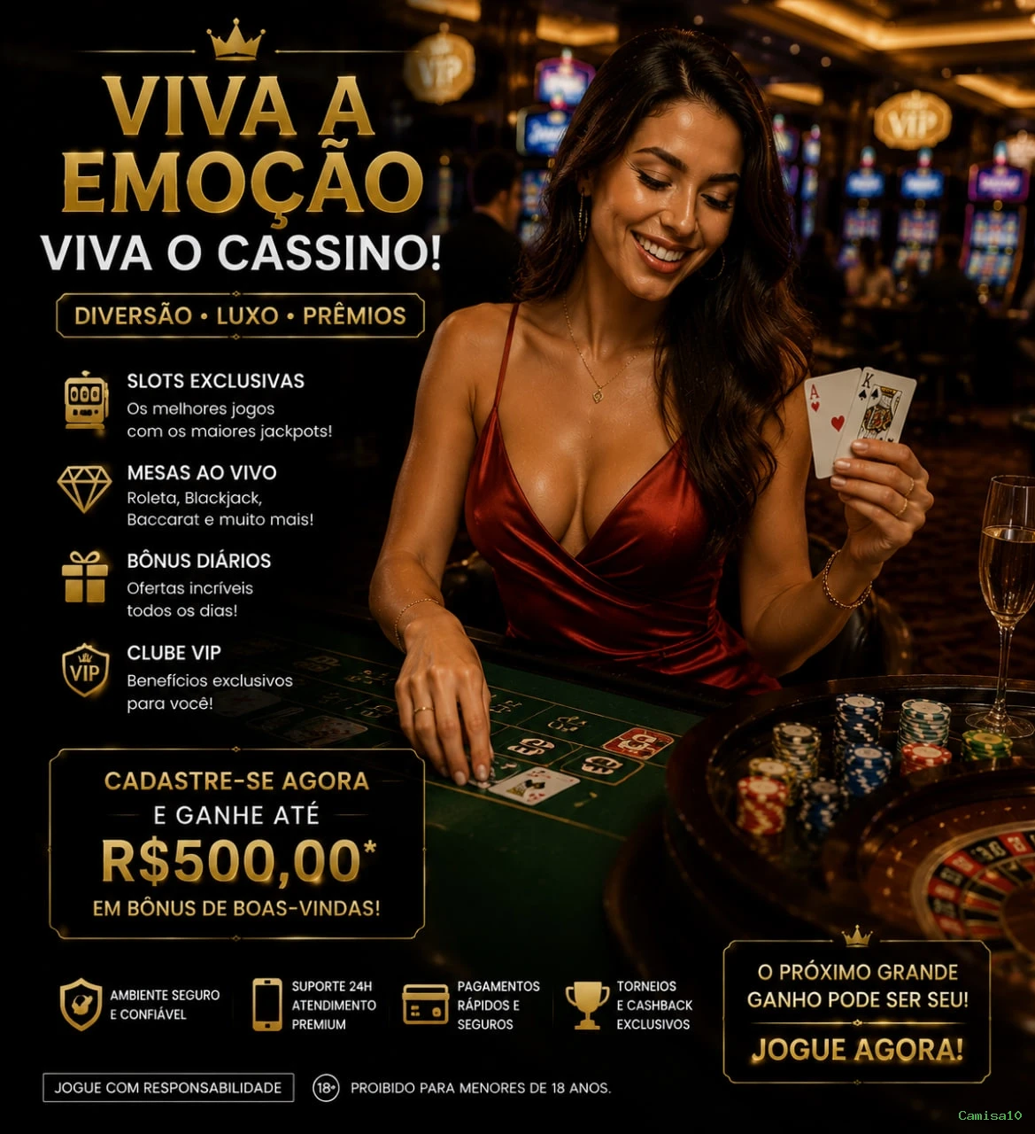 Camisa10 Cassino Clássico